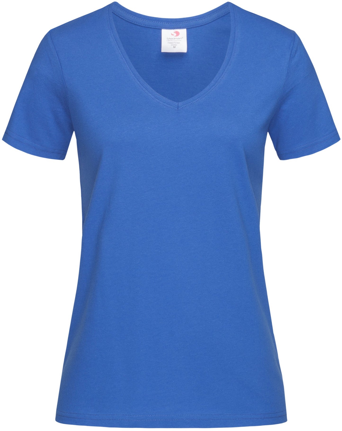 Stedman Classic Ladies V Neck T-Shirt - Bright Royal