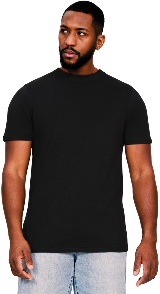 Casual Ringspun 150 Tall Muscle T - Black