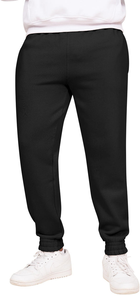 Casual Ringspun Blended Core 280 Jogpants Tall - Black
