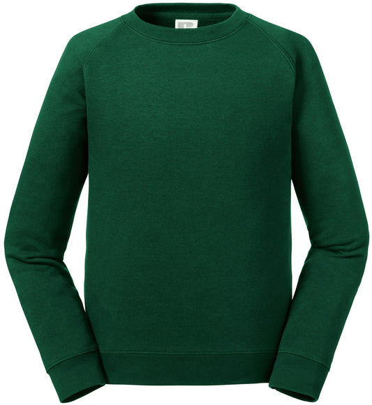 Russell Authentic Raglan Sweat Youths - Bottle Green