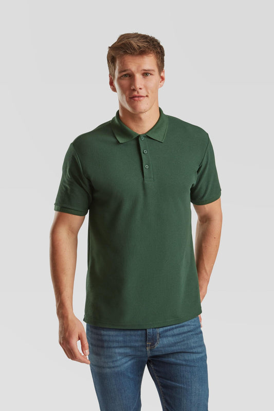 FotL 65/35 Heavy Polo - Bottle Green