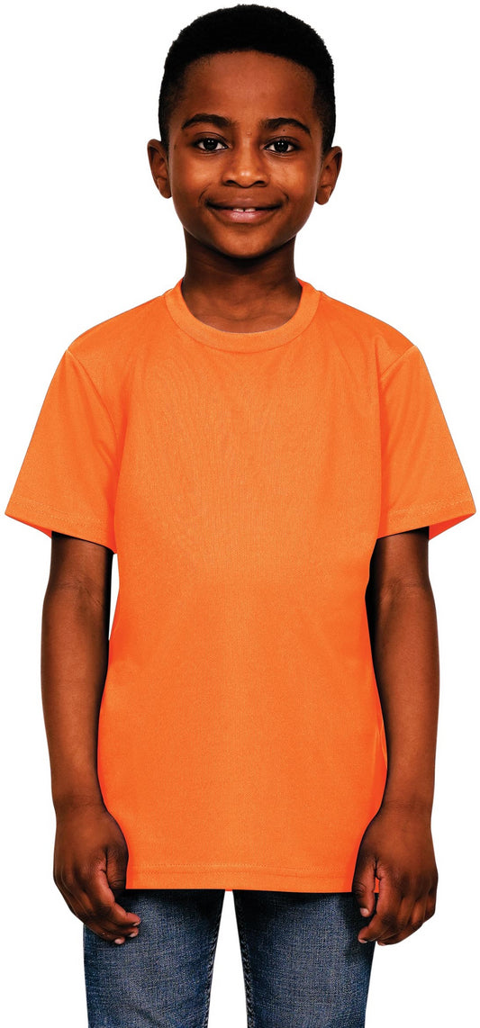 Casual Original Tech T Shirt Kids - Cyber Orange