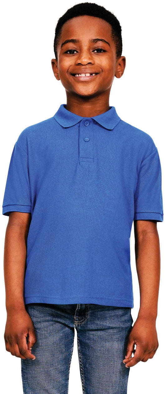 Casual Classic Youth Polo - Royal