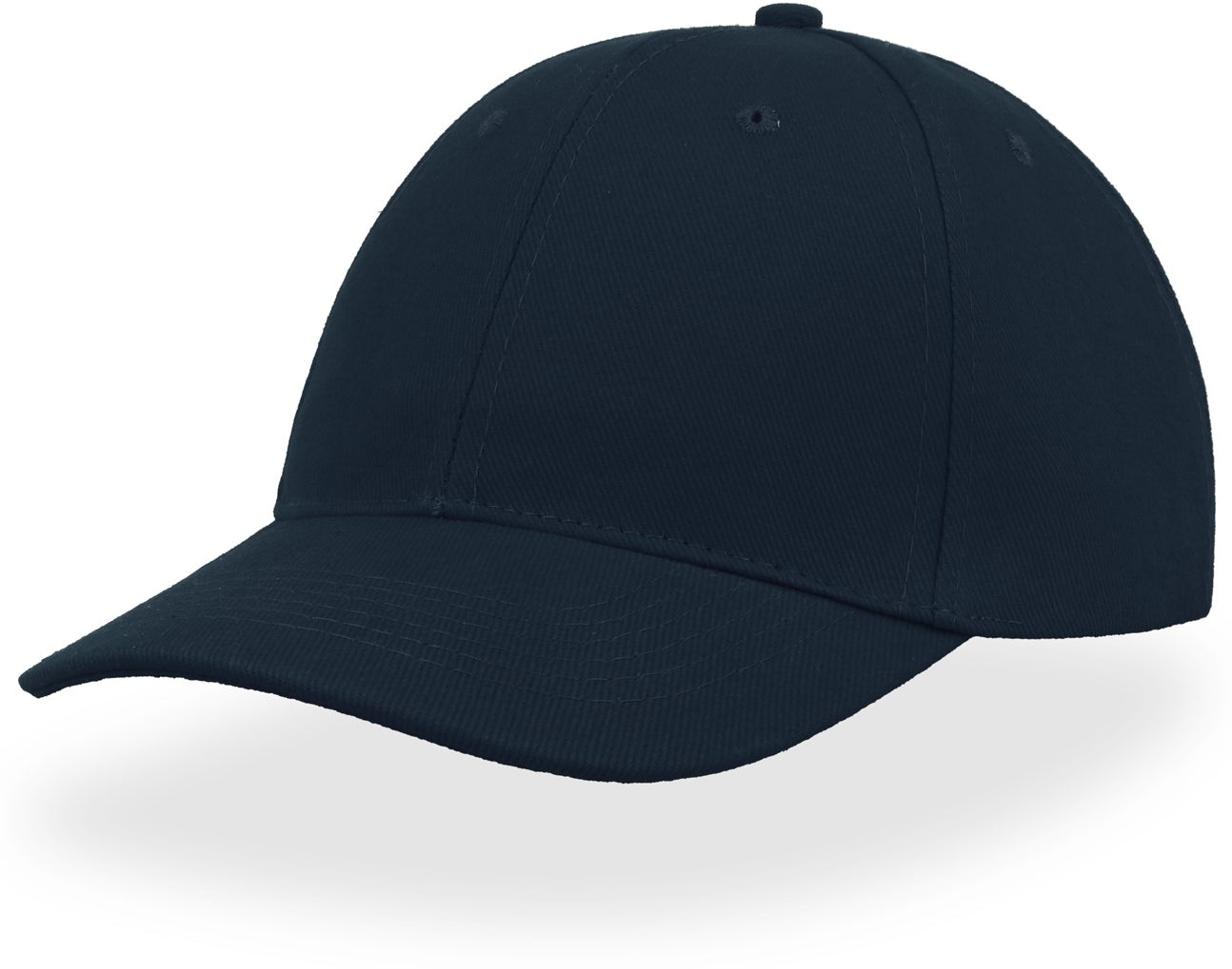 Atlantis Liberty Six Brushed Cotton 6 Panel Cap - Navy