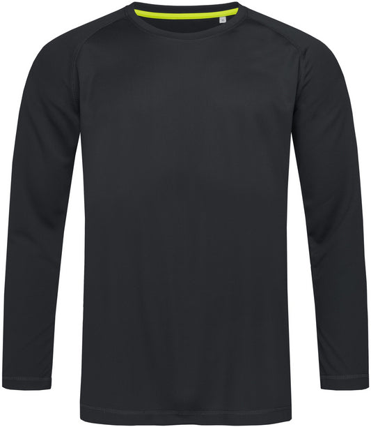 Stedman Active Sports 140 L/S T Mens - Black Opal