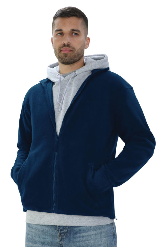 AA Brumal Full Zip Fleece - Navy