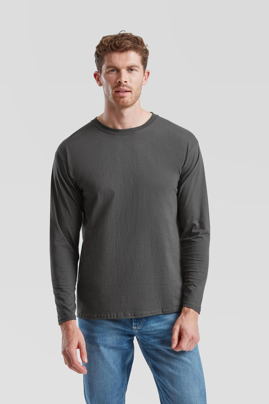 FotL Valueweight L/S T Adult - Light Graphite