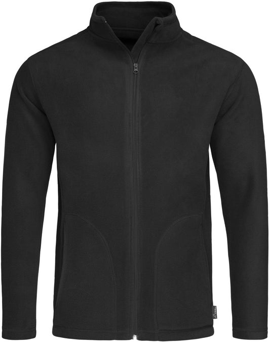 Stedman Active Outdoor Full Zip Fleece - Black Opal