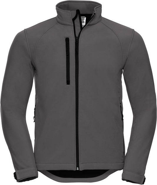 Russell Softshell Mens Jacket - Titanium