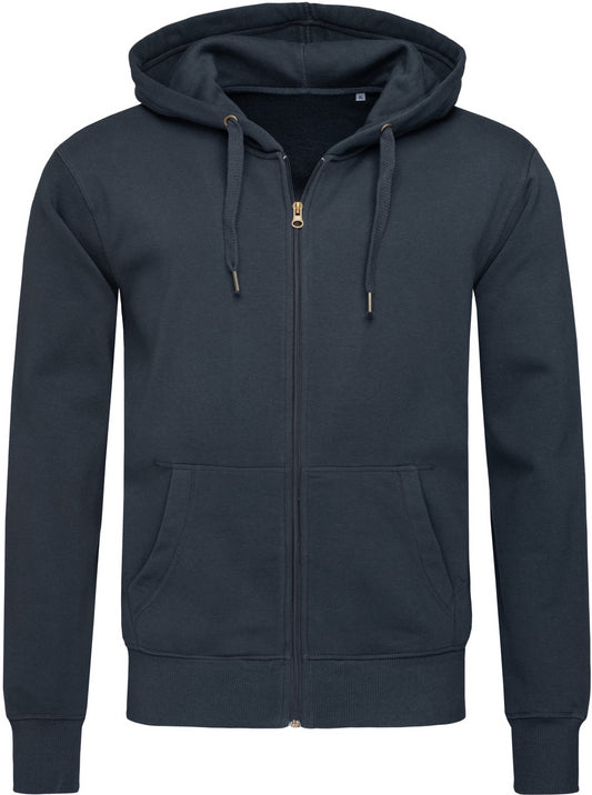 Stedman Sports Hooded Zip Jacket Select - Blue Midnight