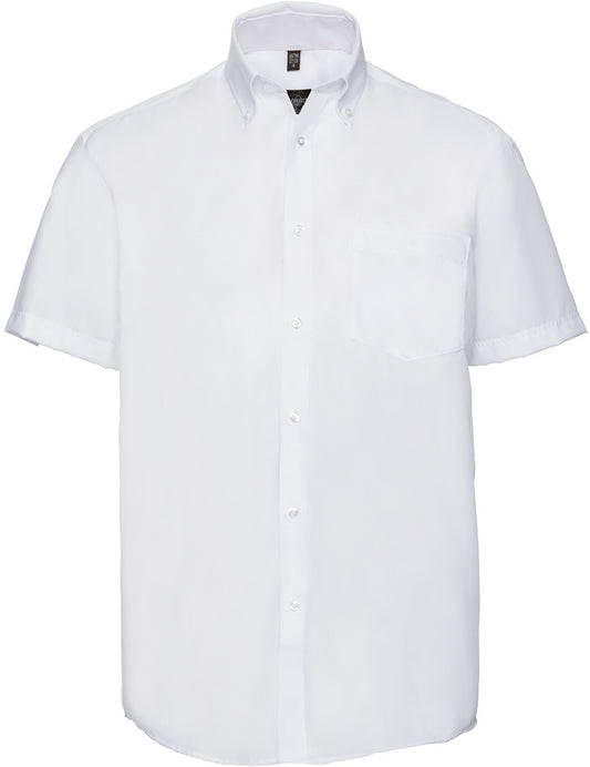 Russell Ultimate Non Iron S/S Shirt Mens - White