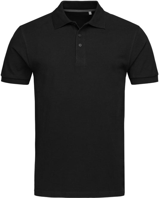 Stedman Stars Harper Cotton Polo - Black Opal