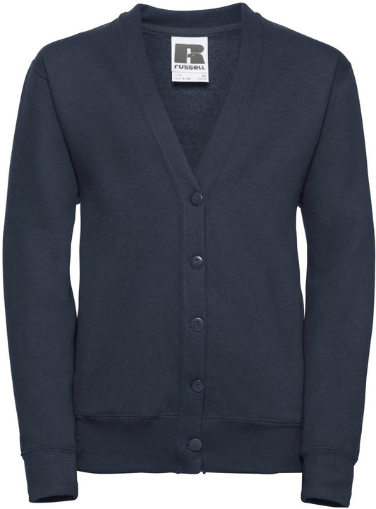 Russell Sweatshirt Cardigan Youths - French Navy