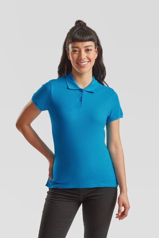 FotL Premium Polo Ladies - Azure Blue