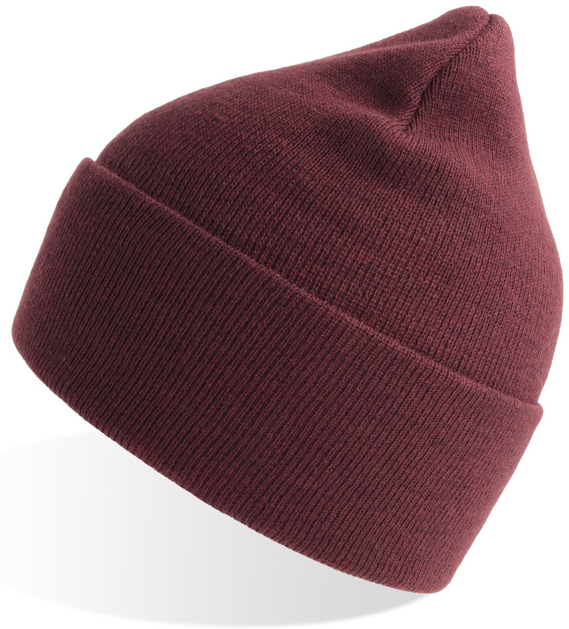 Atlantis Pure Beanie Recycled - Burgundy Melange