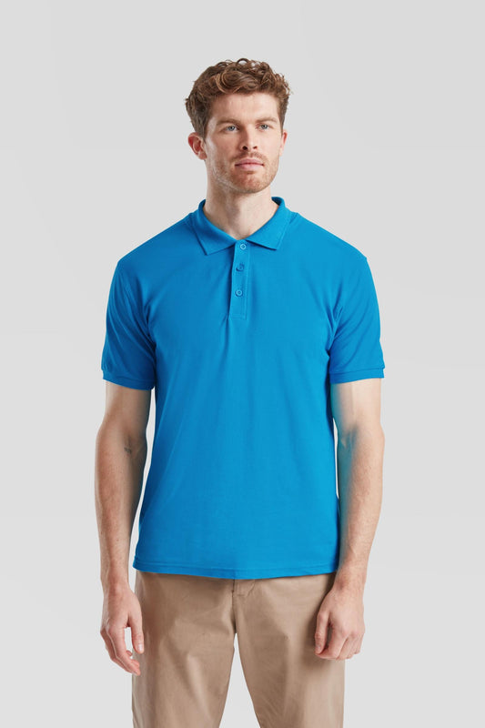 FotL Premium Polo - Azure Blue