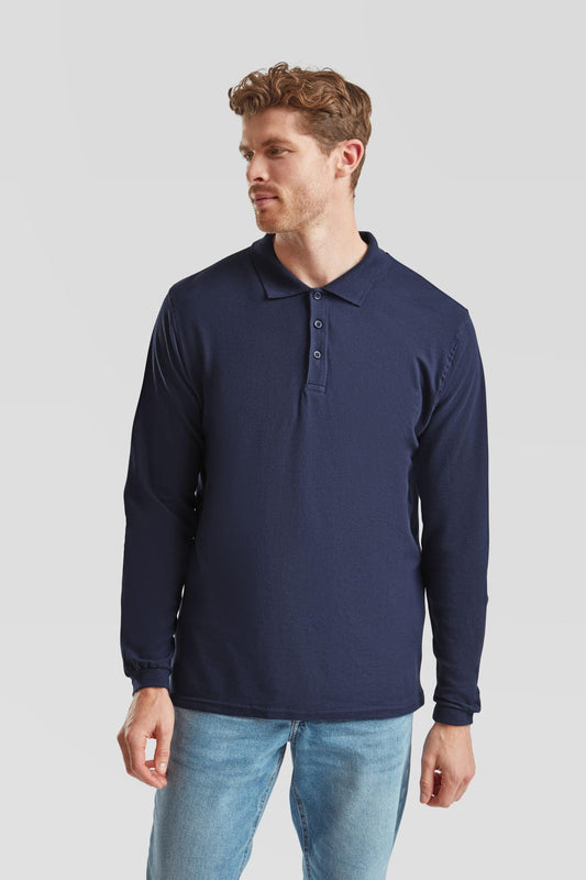 FotL Premium Polo L/S - Navy