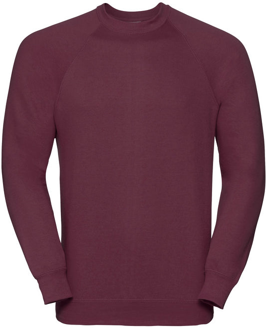 Russell Classic Raglan Sweat - Burgundy