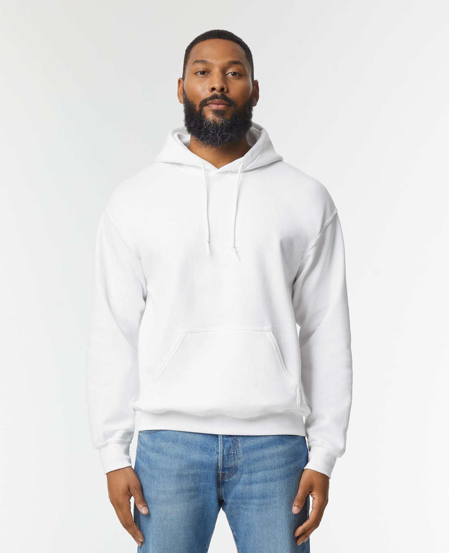 Gildan 50/50 Hood - White