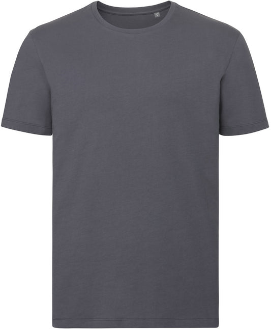 Russell Pure Organic T Mens - Convoy Grey