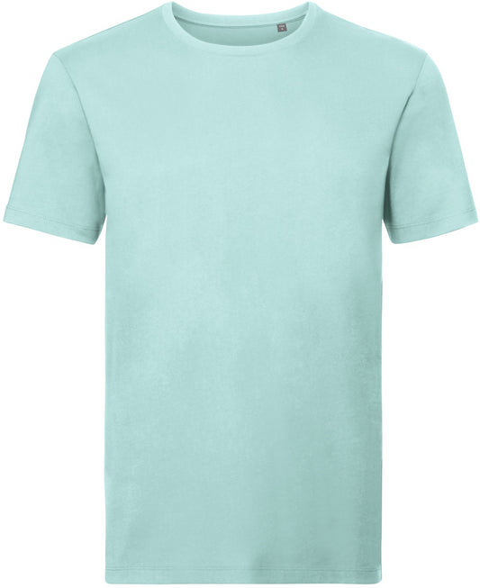 Russell Pure Organic T Mens - Aqua
