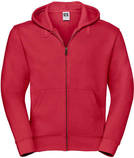 Russell Authentic Zip Hood Mens - Classic Red