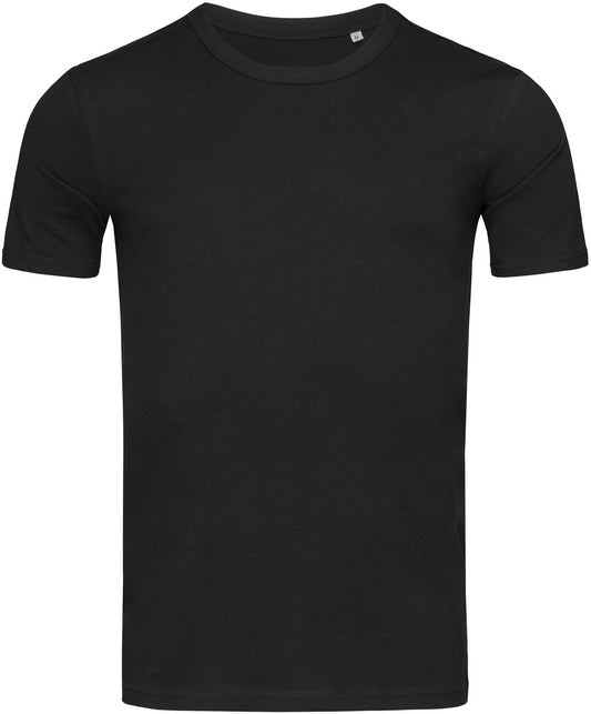 Stedman Stars Morgan Crew Neck T - Black Opal