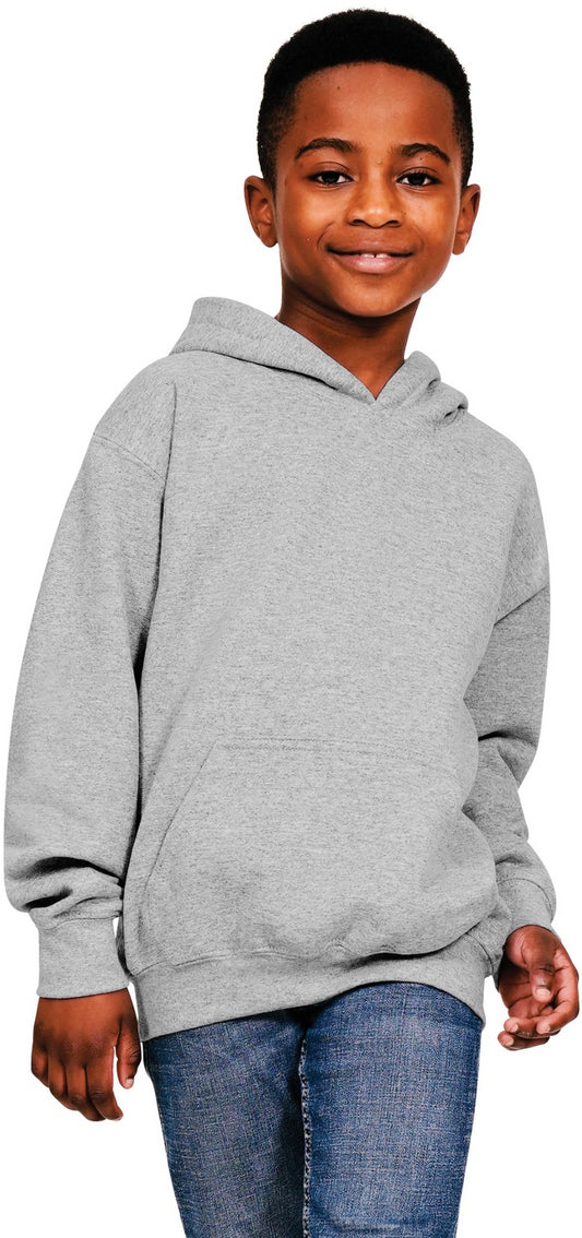 Casual Ringspun Blended Kids Hood - Sport Grey