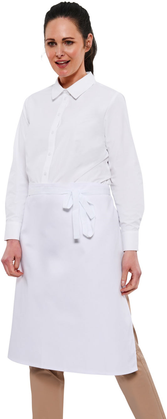 BonChef 24in Waist Apron - White