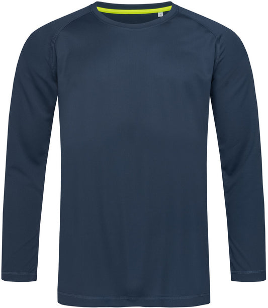 Stedman Active Sports 140 L/S T Mens - Marina Blue