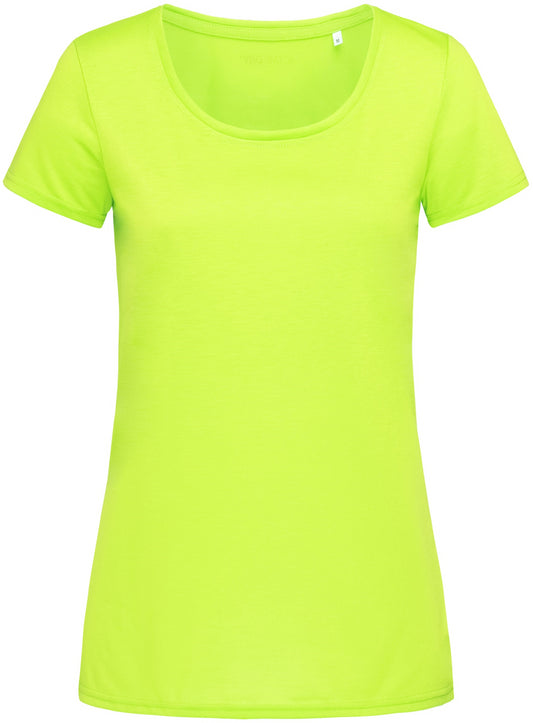 Stedman Active Sports Cotton Touch T Ladies - Cyber Yellow