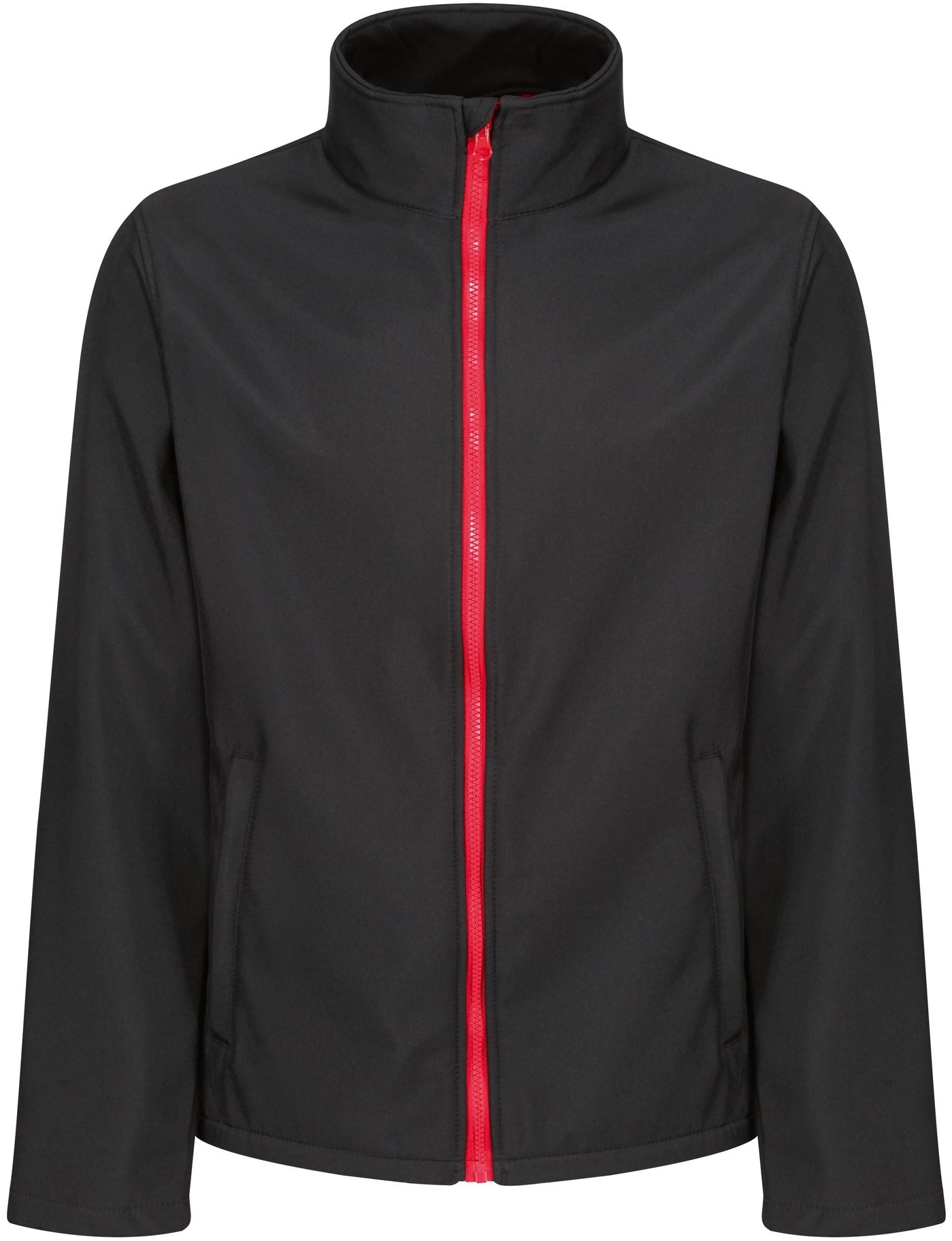 Regatta Standout Ablaze Printable Softshell Jacket - Black/Classic Red