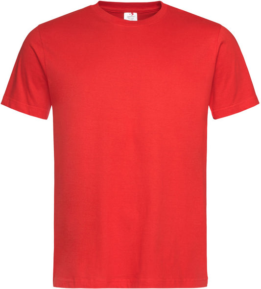 Stedman Classic Organic T - Scarlet Red