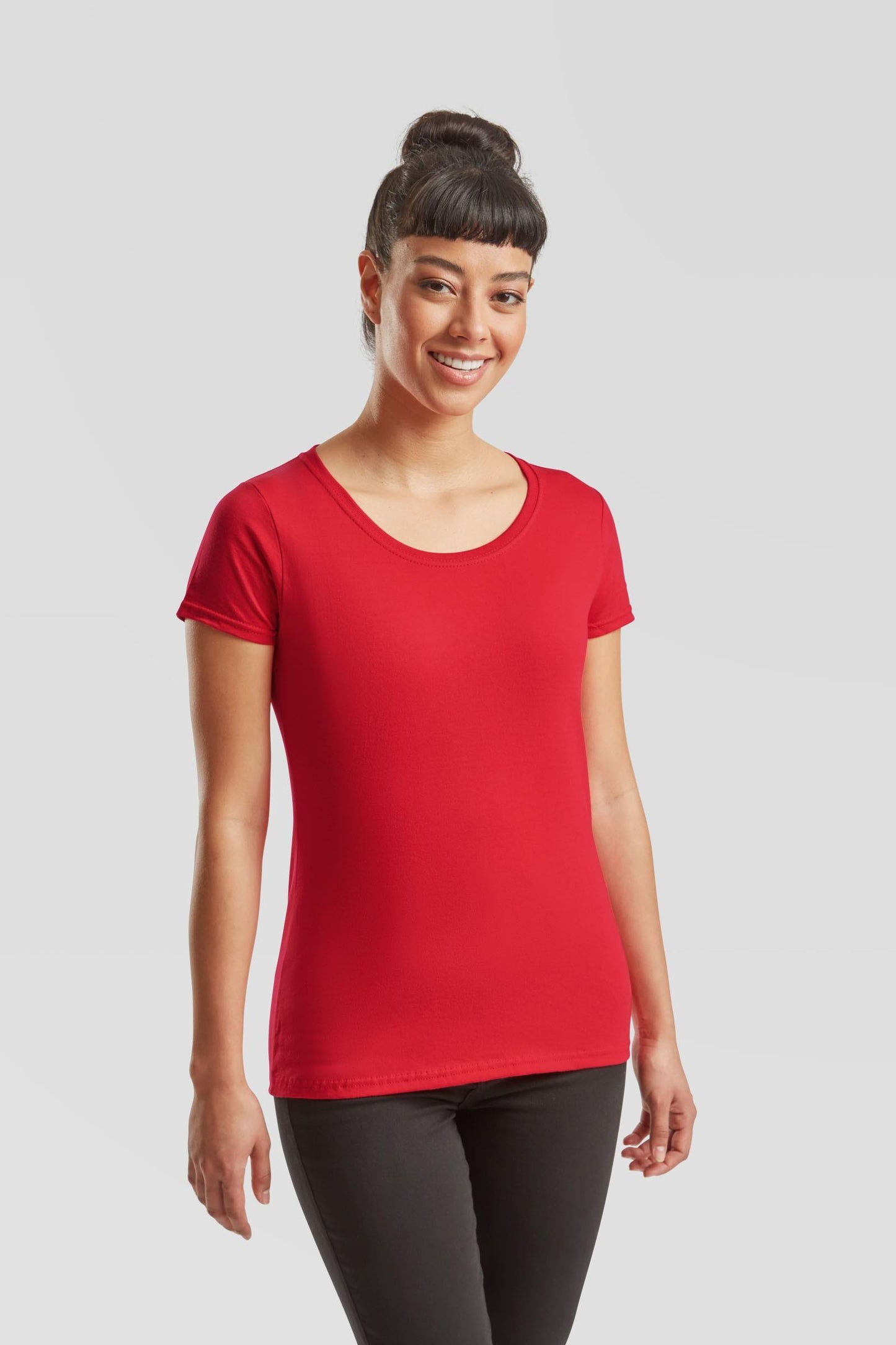 FotL Iconic 195 Ringspun Premium T Ladies - Red