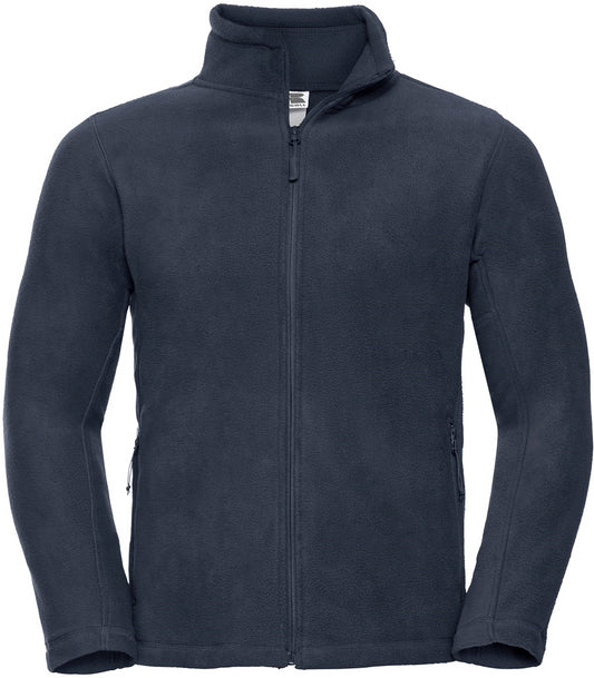 Russell Full Zip Mens Fleece - French Navy