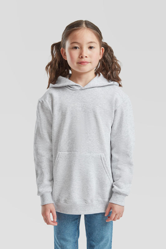 FotL Classic Hooded Sweat Kids - Heather Grey