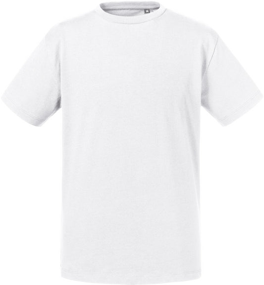 Russell Pure Organic T Youths - White