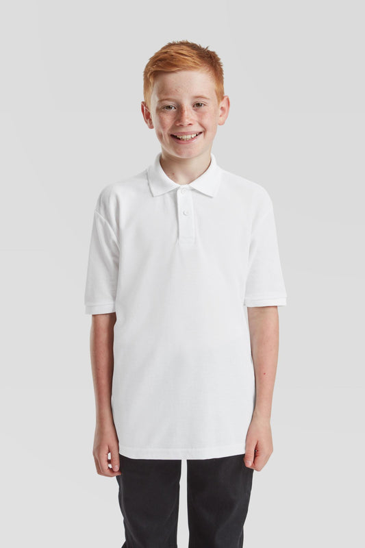 FotL Kids Polo 65/35 - White