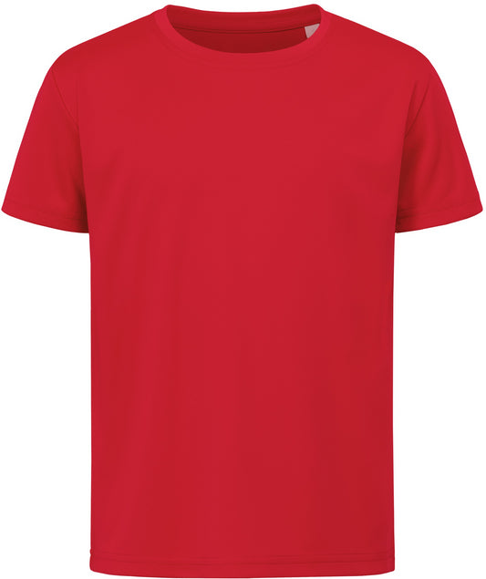 Stedman Active Sports T Youths - Crimson Red