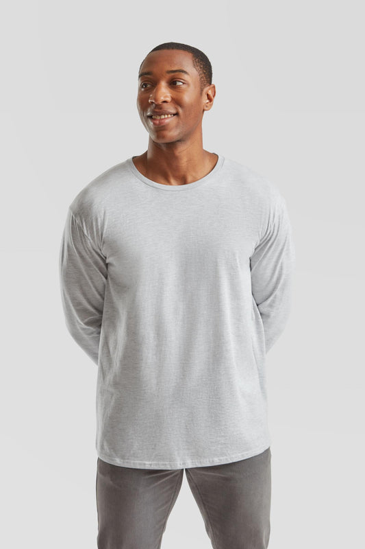 FotL Iconic 150 Classic L/S T - Heather Grey