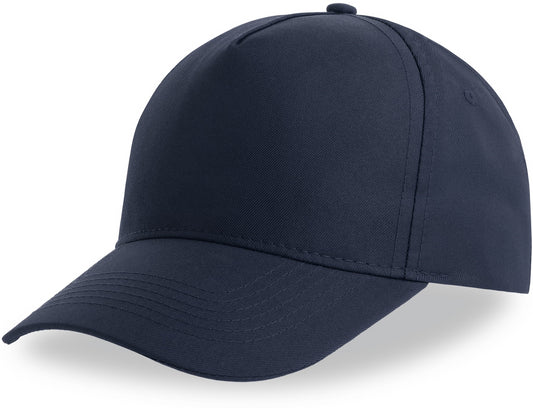 Atlantis Youths Recy 5 Recycled 5 Panel Cap - Navy