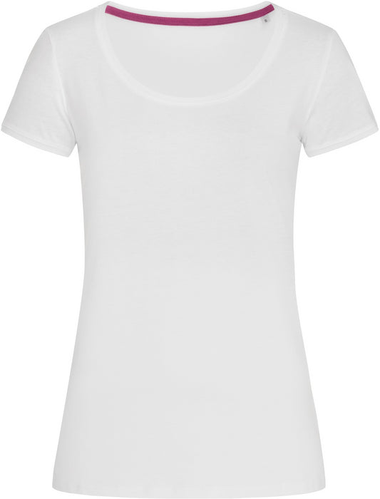 Stedman Stars Megan Crew Neck Ladies T - White