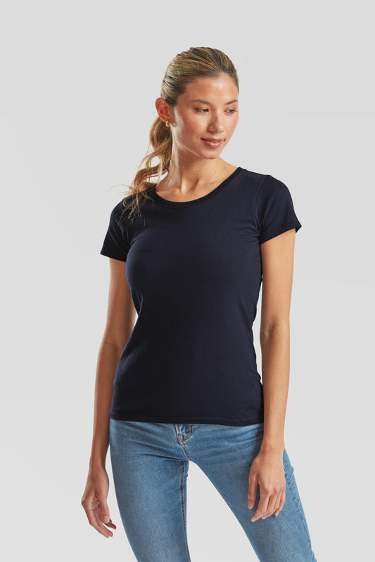 FotL Iconic 195 Ringspun Premium T Ladies - Deep Navy