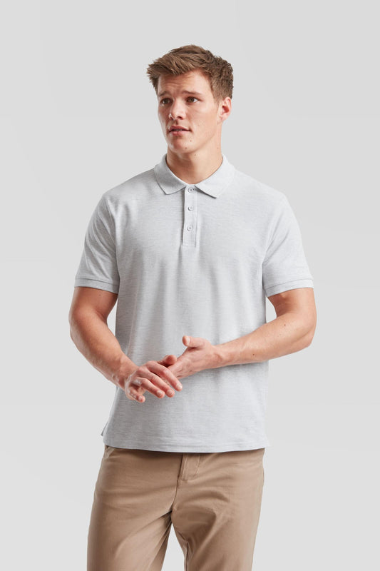 FotL Premium Polo - Heather Grey