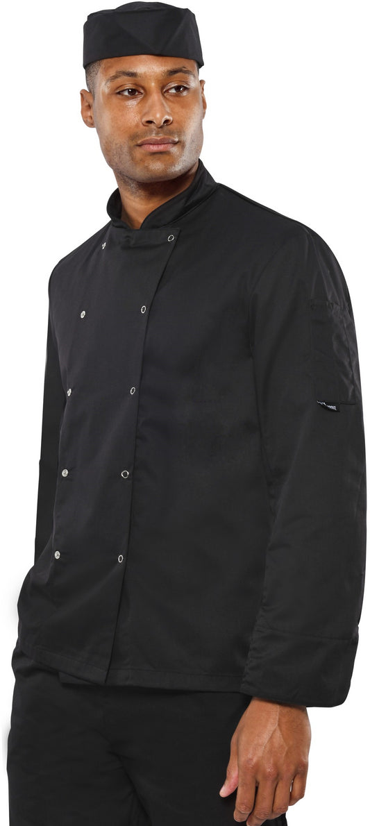 Dennys Chef L/S Jacket - Black