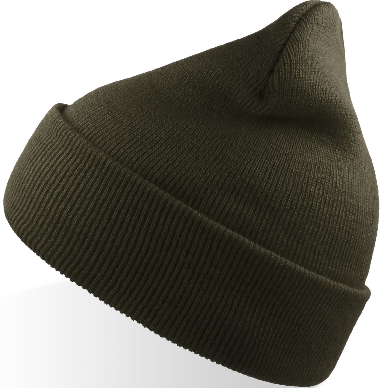 Atlantis Wind S Recycled Beanie Double Skin Cuffed - Olive