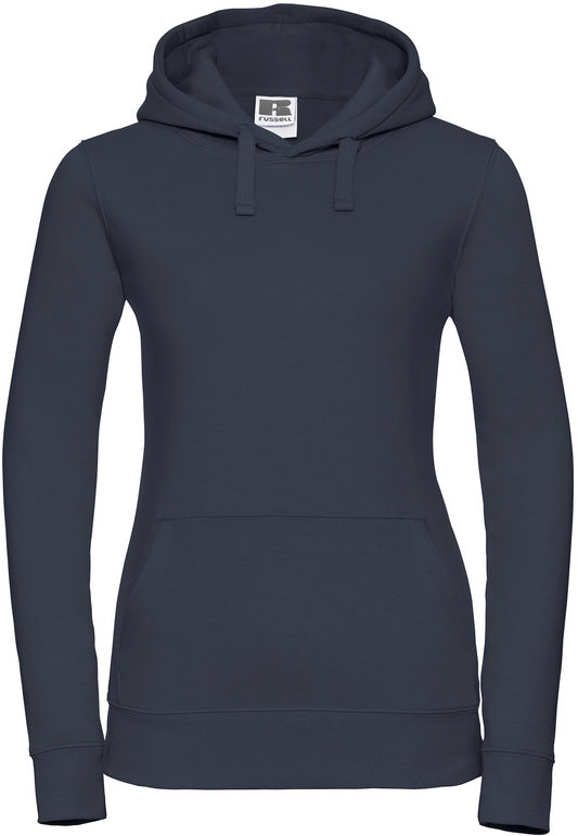 Russell Authentic Hooded Sweat Ladies - French Navy