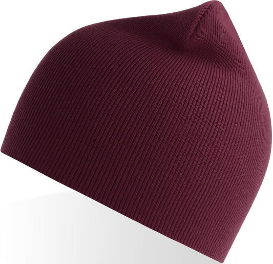Atlantis Yala Organic Beanie W/O Turn Up - Burgundy