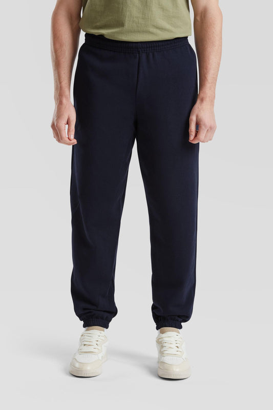 FotL Classic Elastic Cuff Jog Pant - Deep Navy