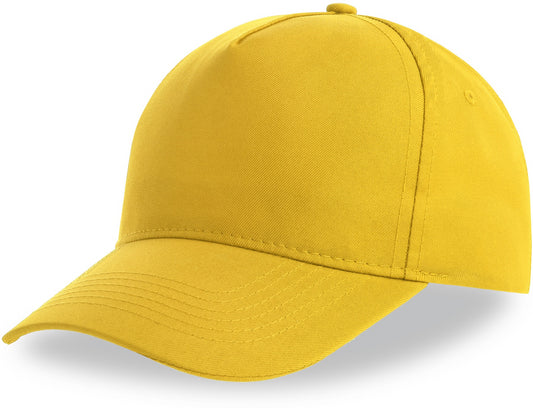 Atlantis Youths Recy 5 Recycled 5 Panel Cap - Yellow